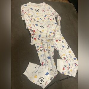 Kids Sports Pajama Set - Multicolor